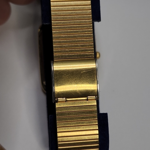 Mens vintage Seiko Tank watch with box and papers - Picture 3 of 7